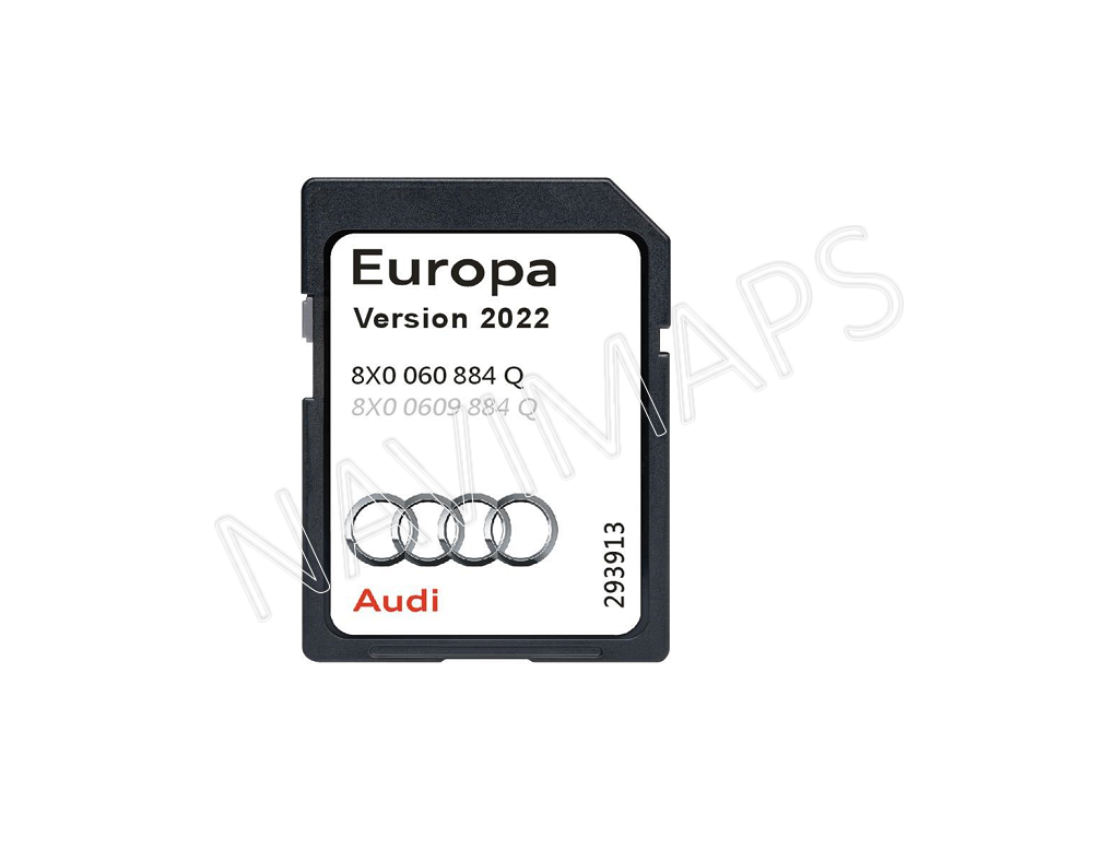Mapy Audi RMC 2022 sd karta navigácia