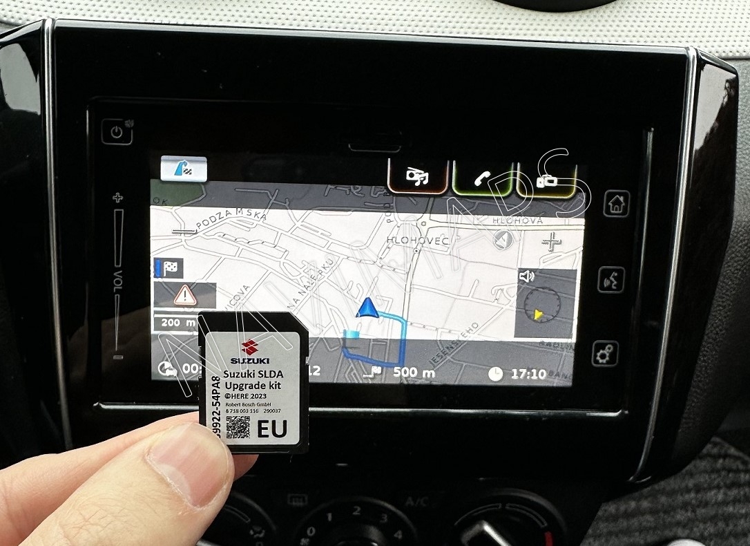 Suzuki mapy 2023 Navimaps Európa Sd karta SLDA